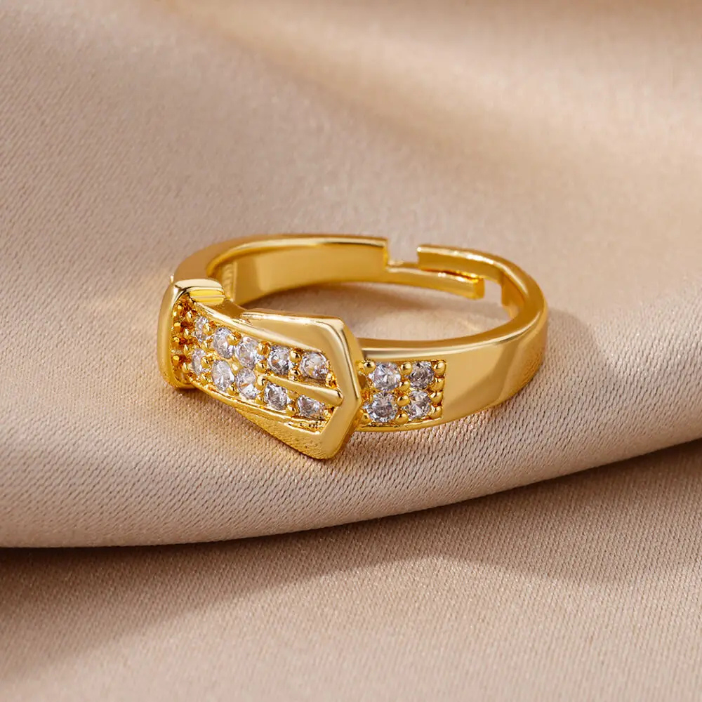 Bague Ceinture strass femme