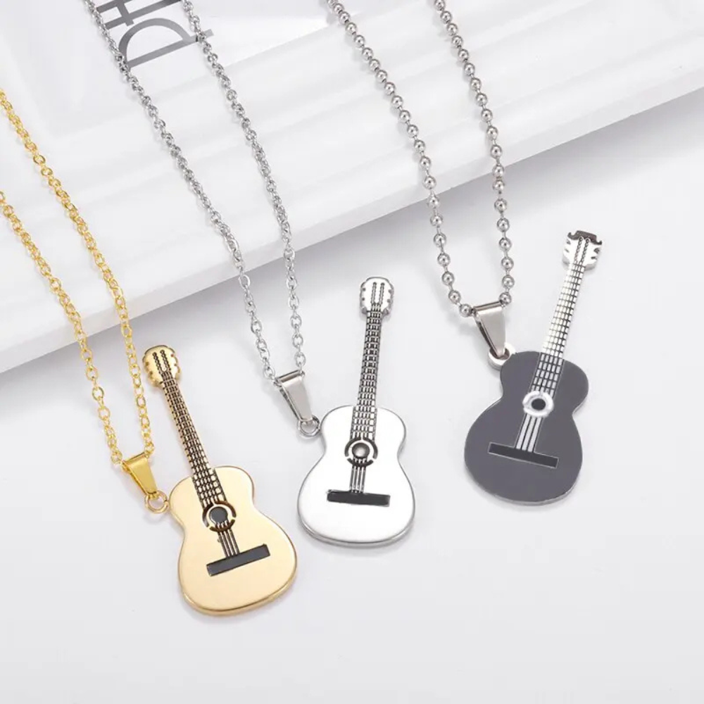 Pendentif Guitare Gitan homme