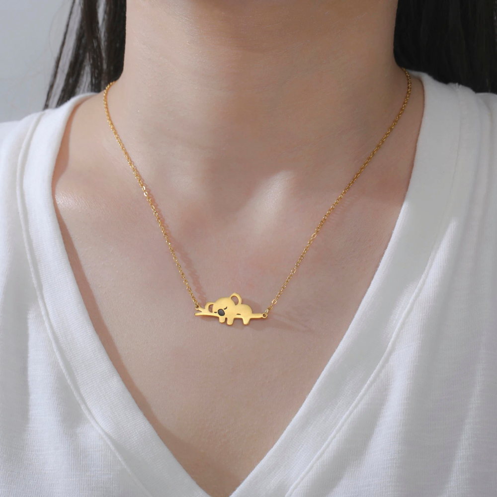 Collier Koala femme