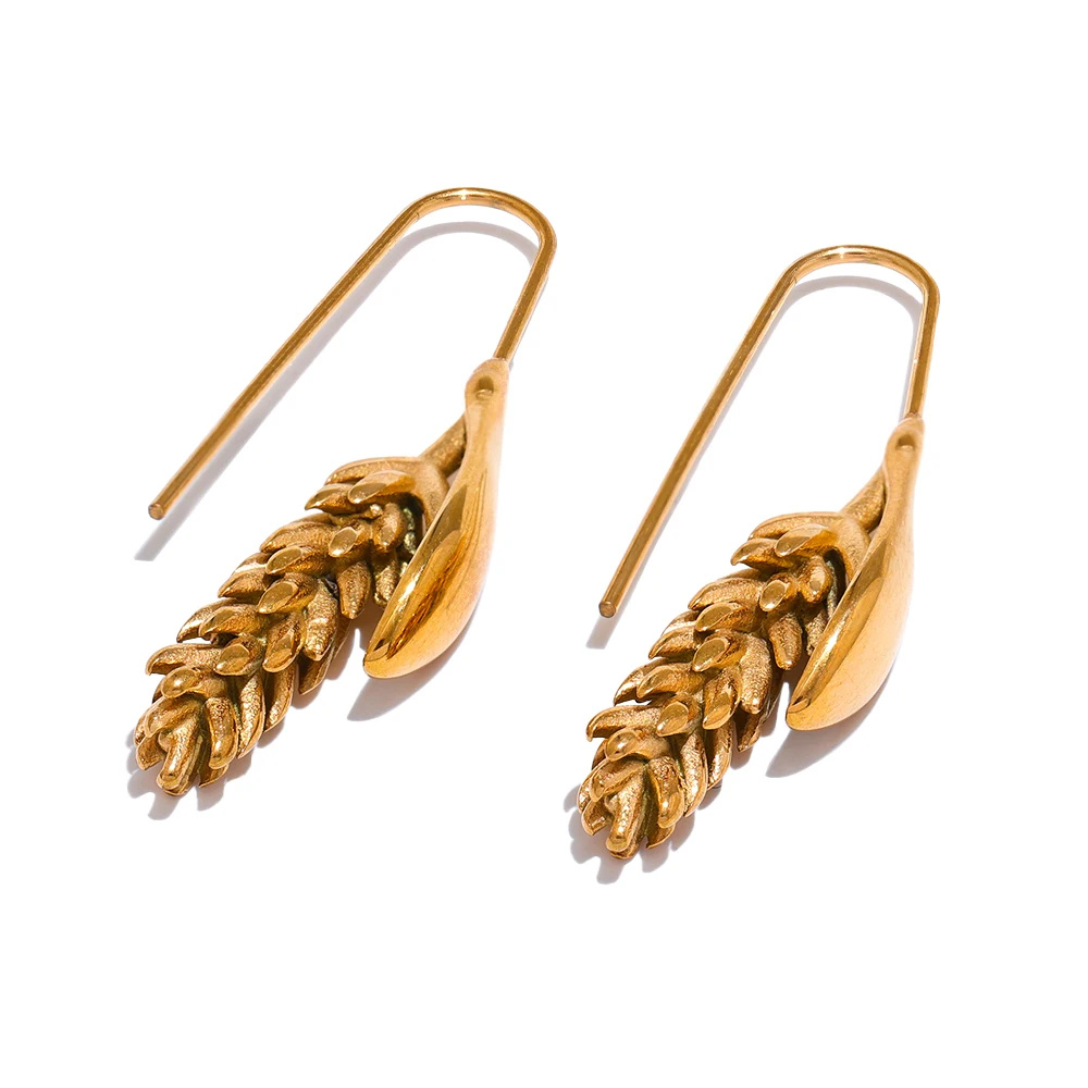 Boucles d'Oreilles Épi or