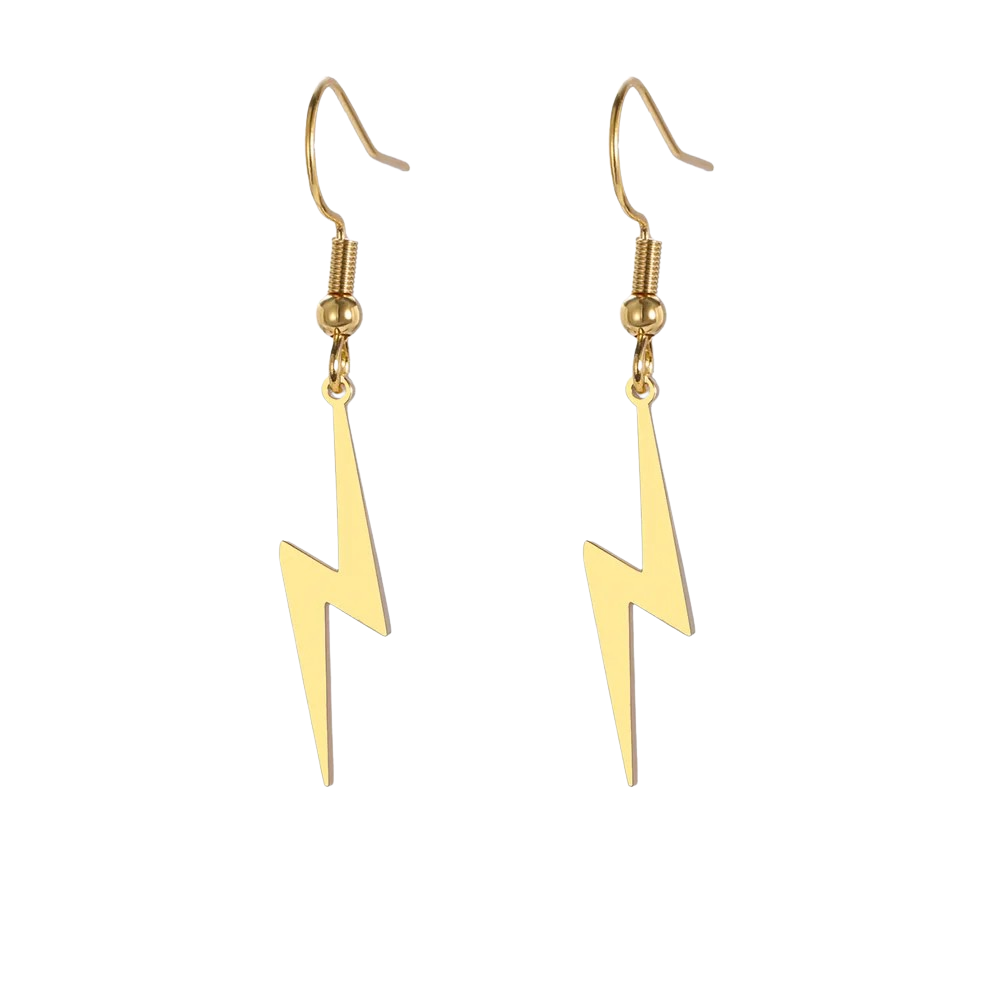 Boucles d'Oreilles Éclair