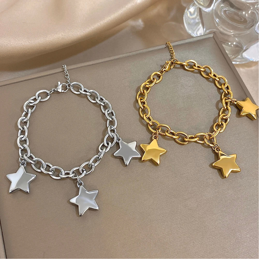 Bracelet Trois Étoiles femme