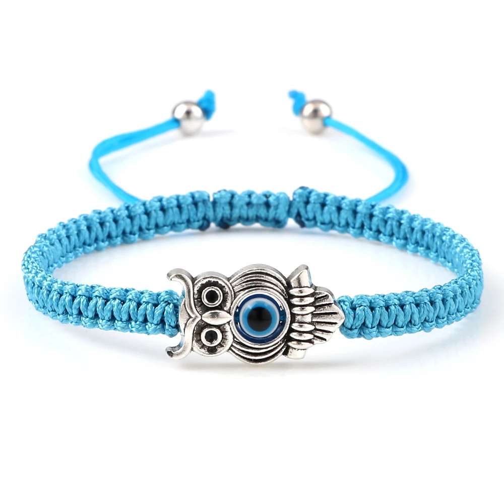 Bracelet Chouette bleu