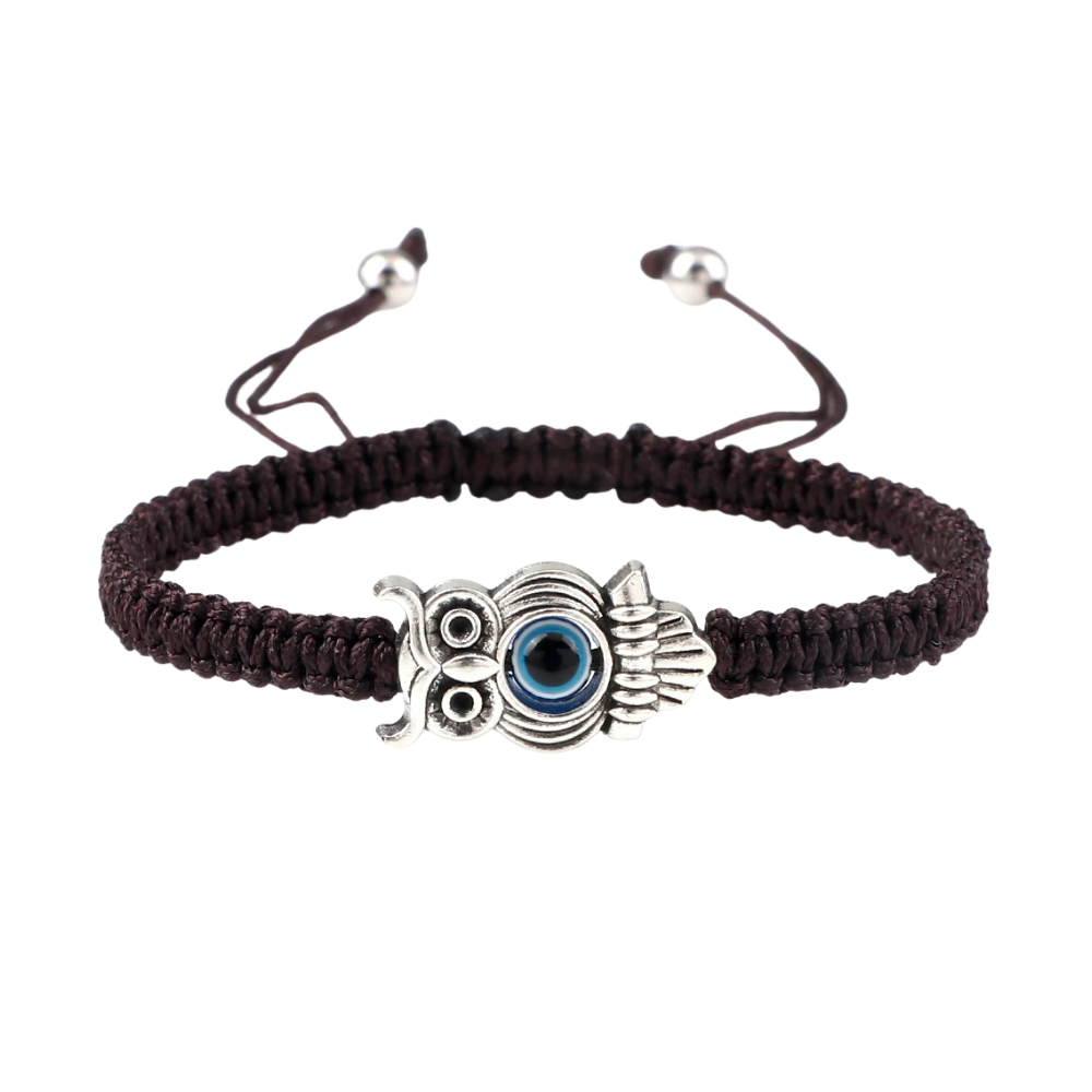 Bracelet Chouette marron