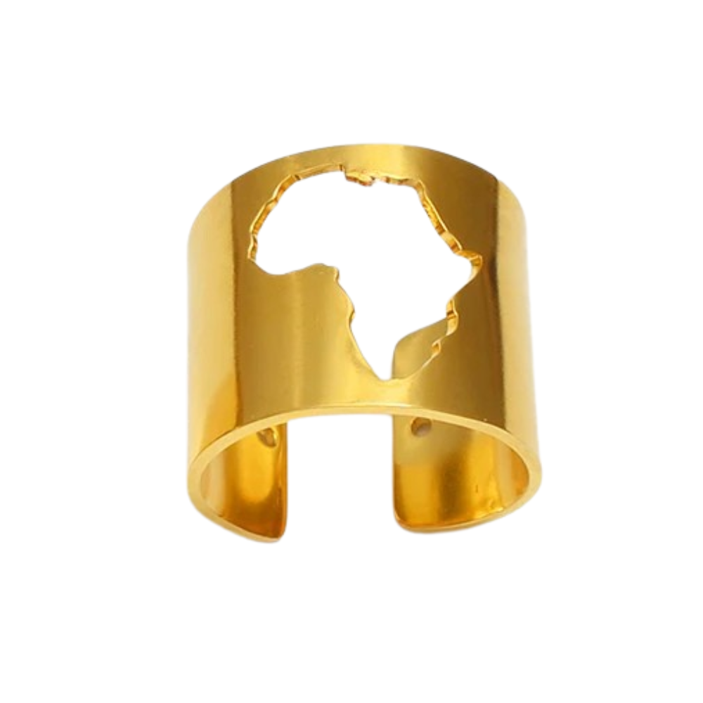 Bague Afrique doré