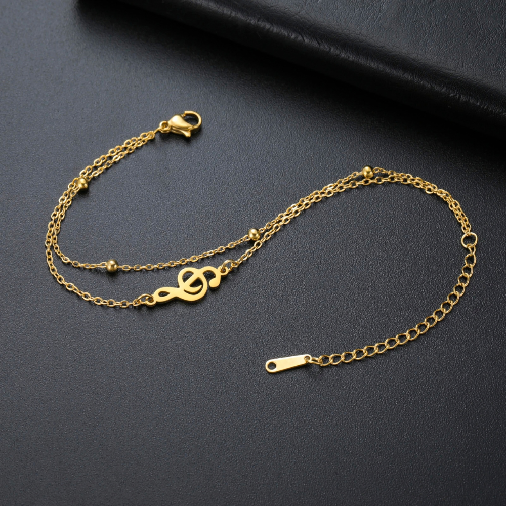Bracelet clé de sol Musique