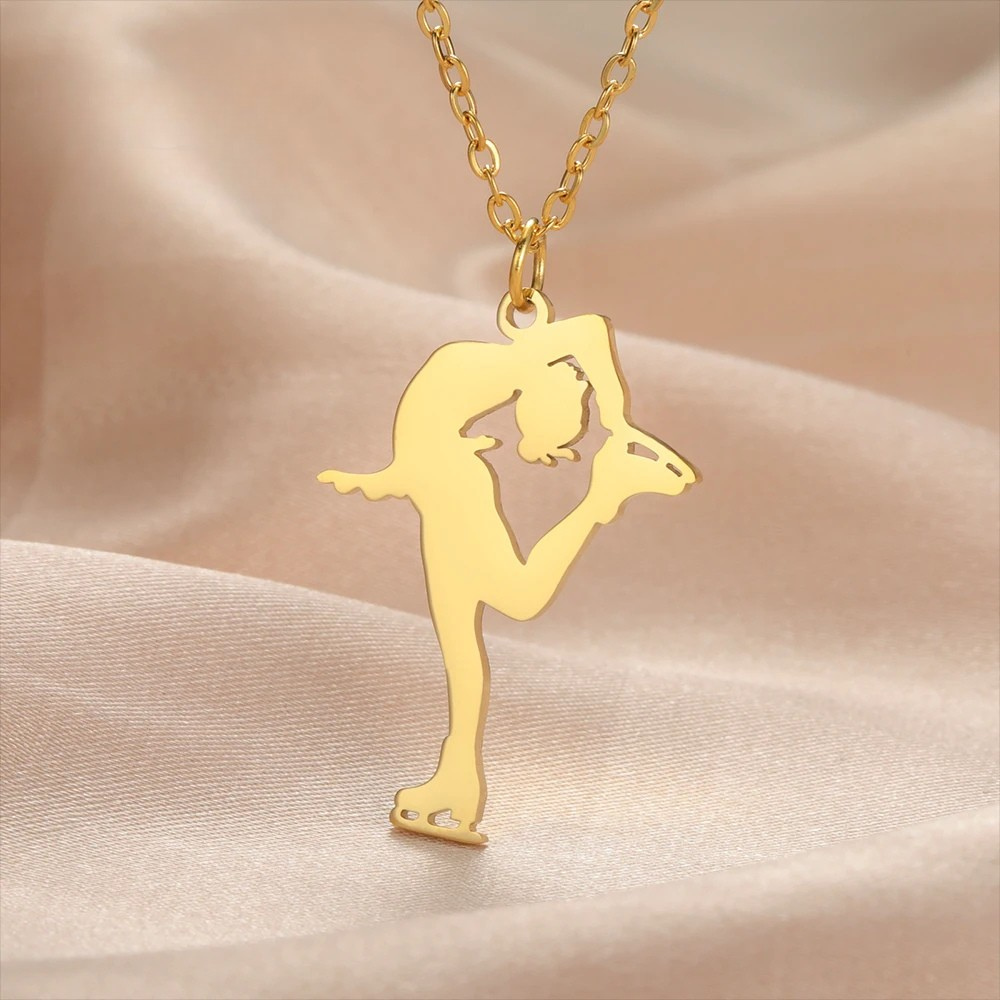 Collier Patineuse femme