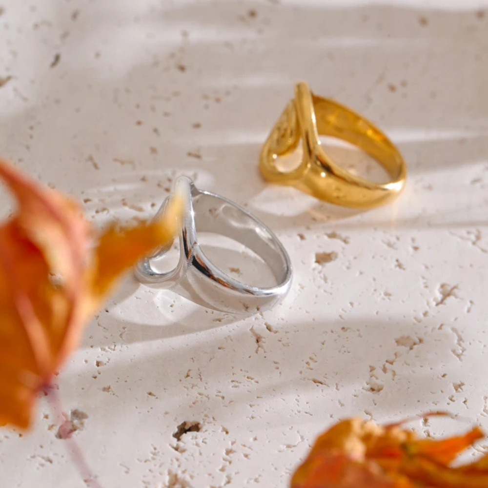 Bague Forme Coquillage femme