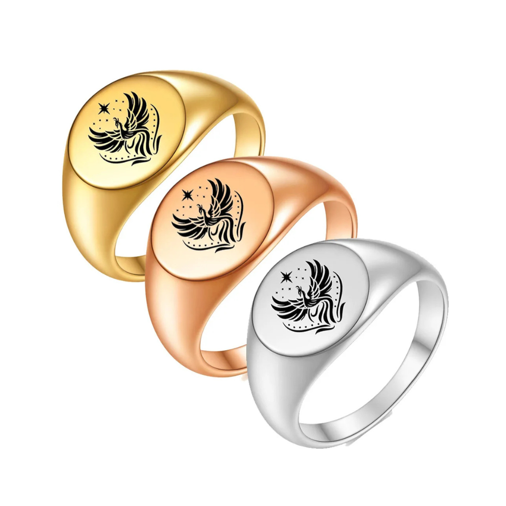 Chevalière Phœnix homme