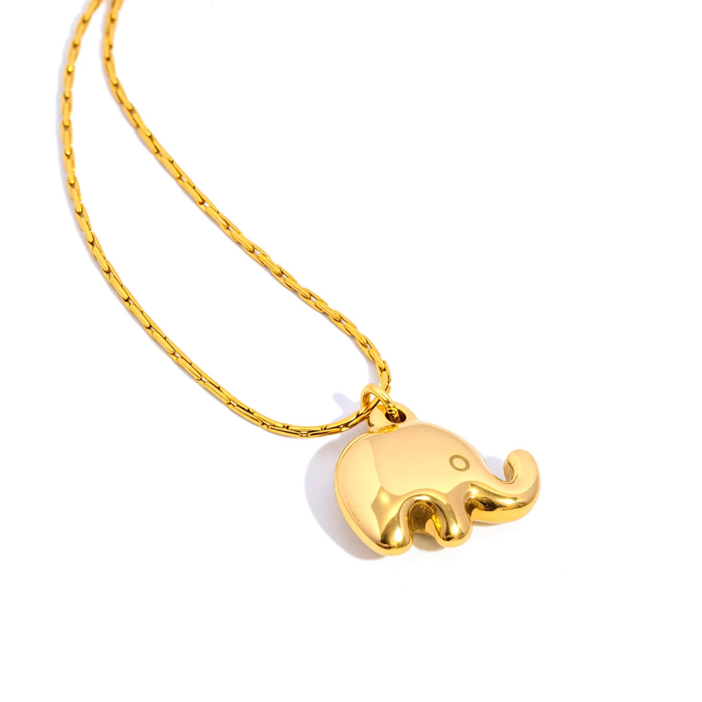 Collier Éléphant Femme