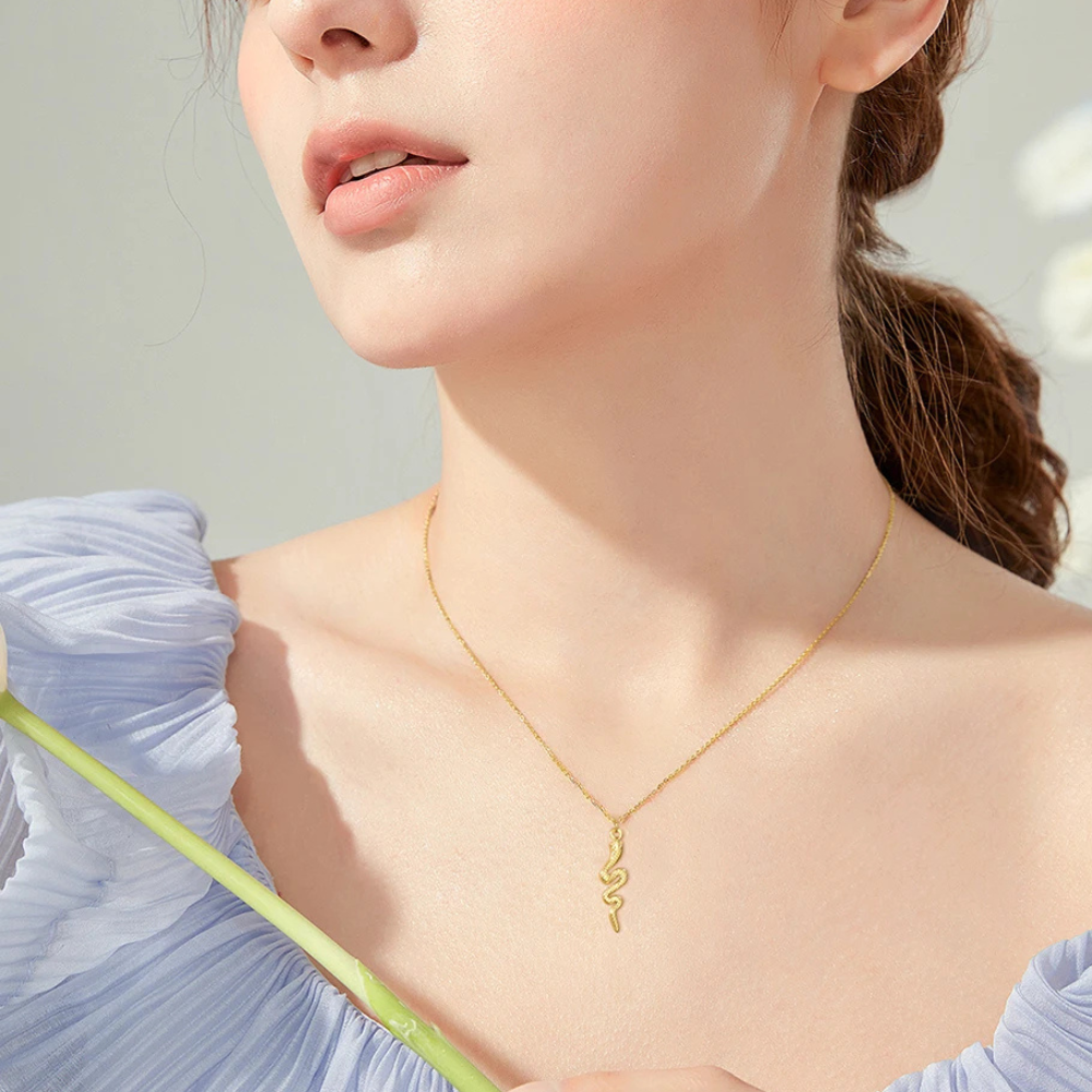 Collier Serpent Design femme
