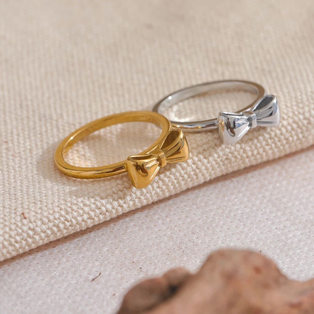 Bague Noeud Papillon anneau