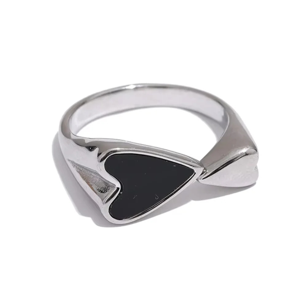 Bague Coeur Nacré argent