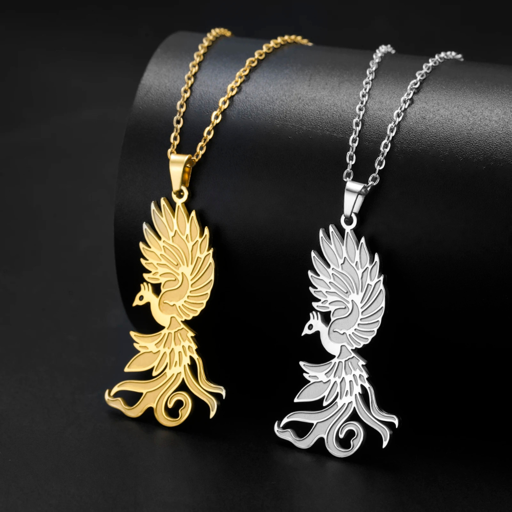 Collier Phoenix Volant chaine femme