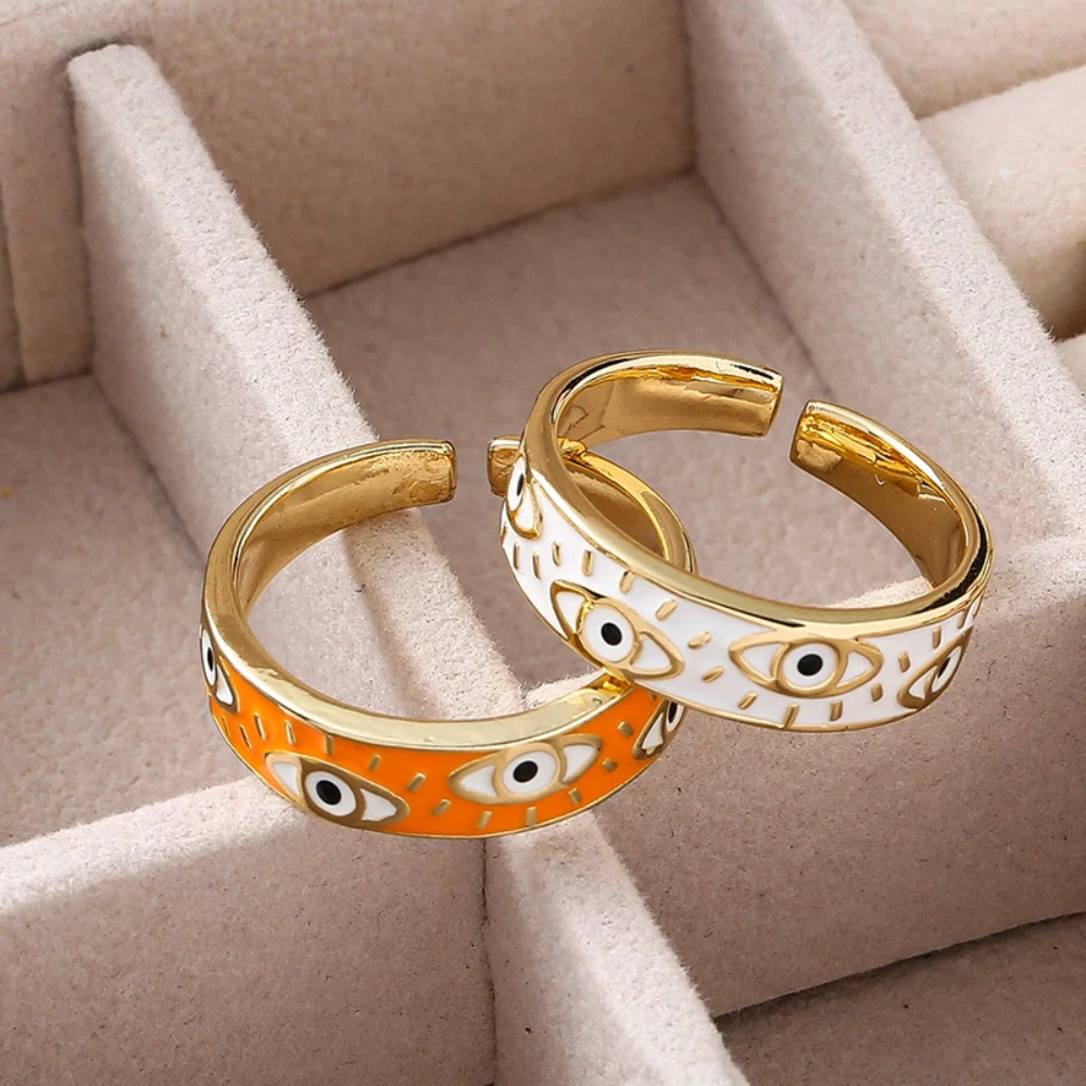 Bague Oeil Femme Couleurs anneau