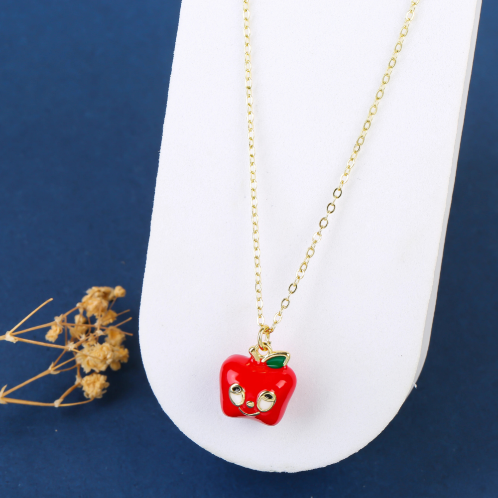 Collier Pomme sourire