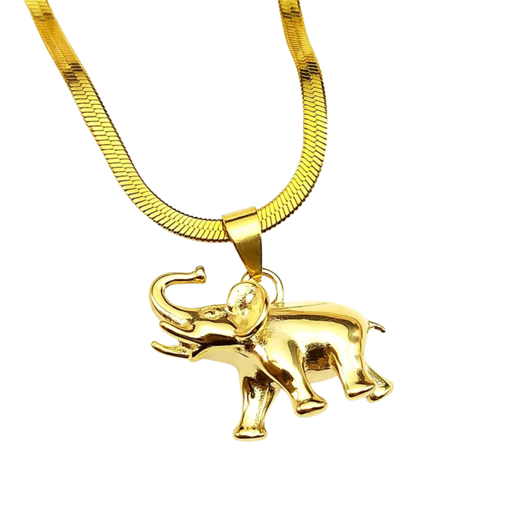 Pendentif Éléphant Asiatique