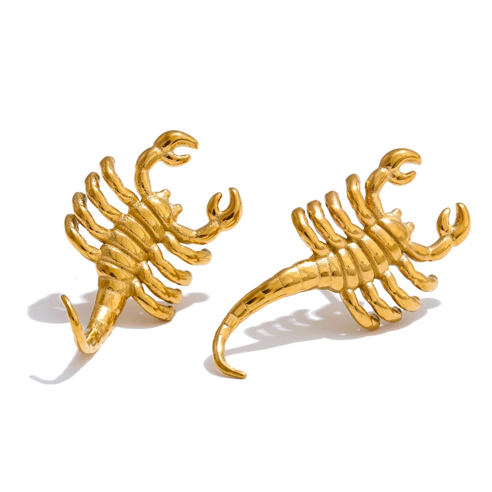 Boucles d'Oreilles Scorpion Femme