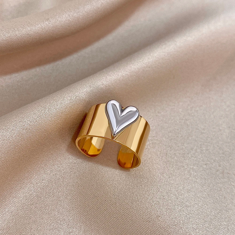 Bague Coeur Originale doré