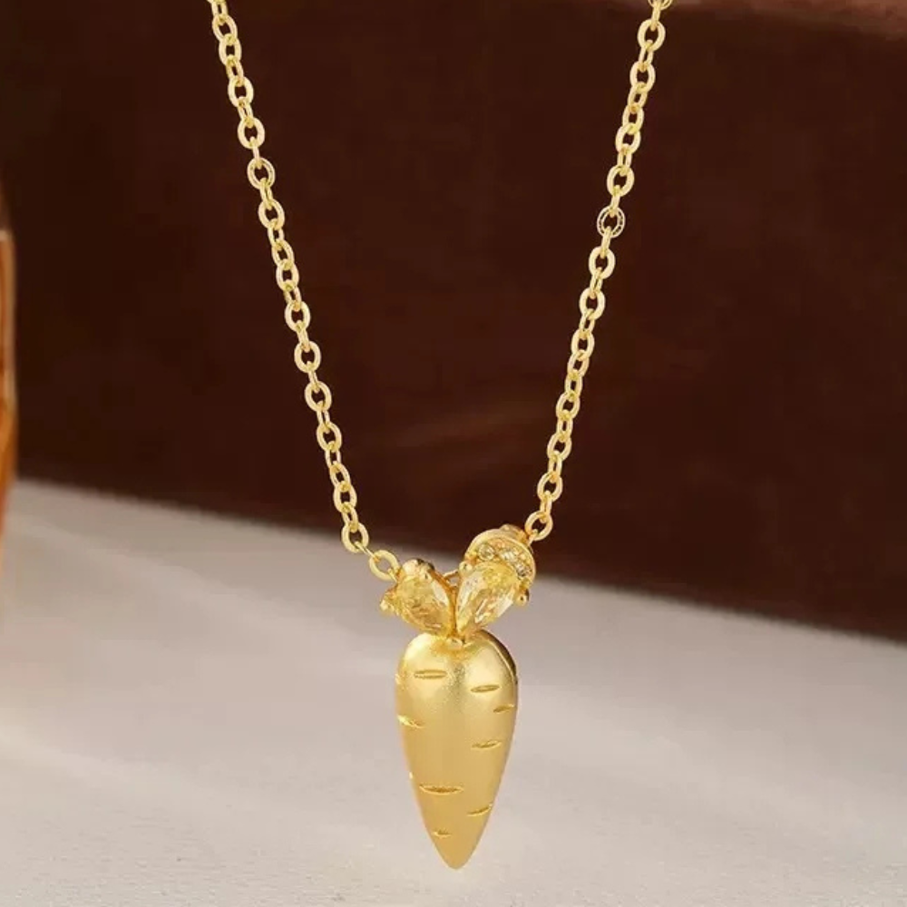 Collier Carotte pendentif