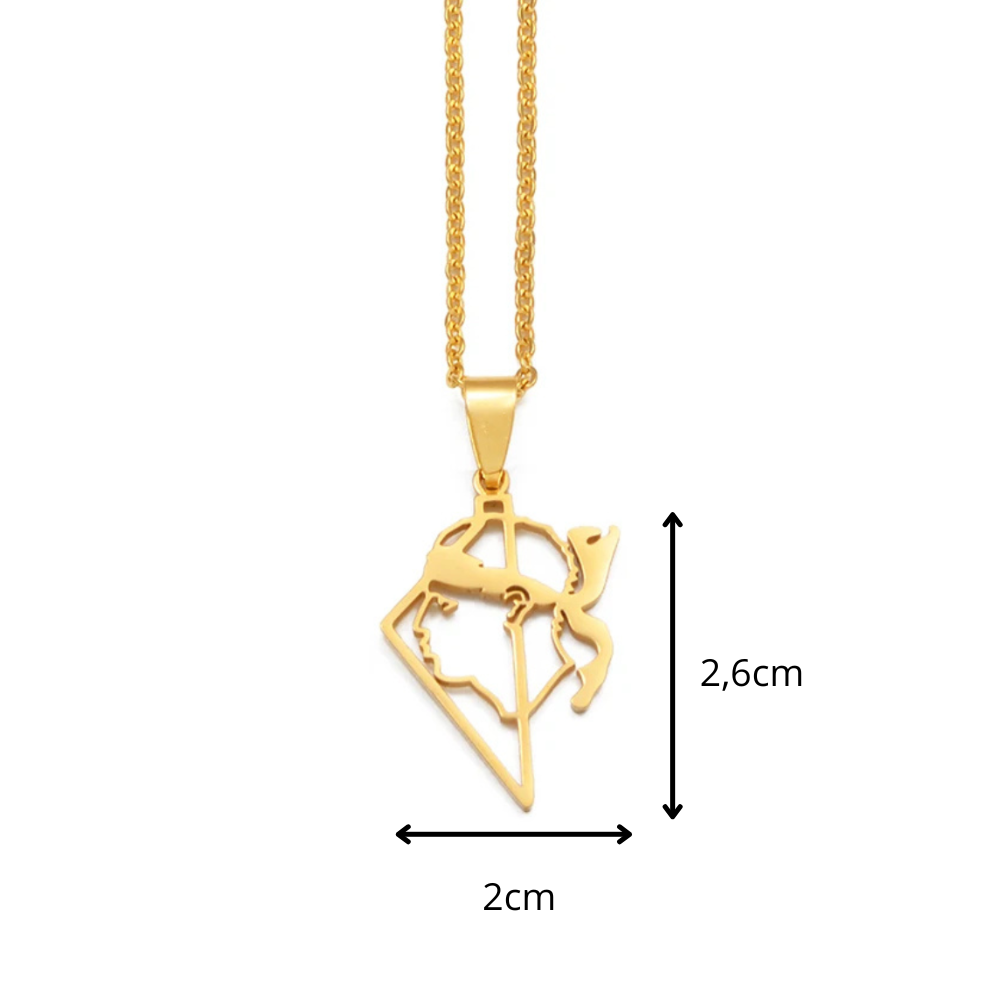 Collier Tête Corse homme