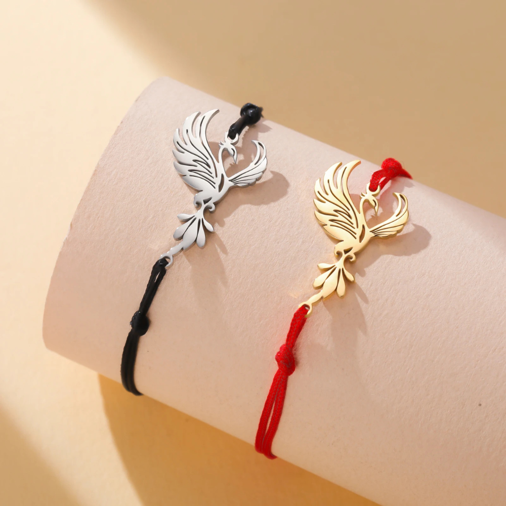 Bracelet Phoenix Cordon femme