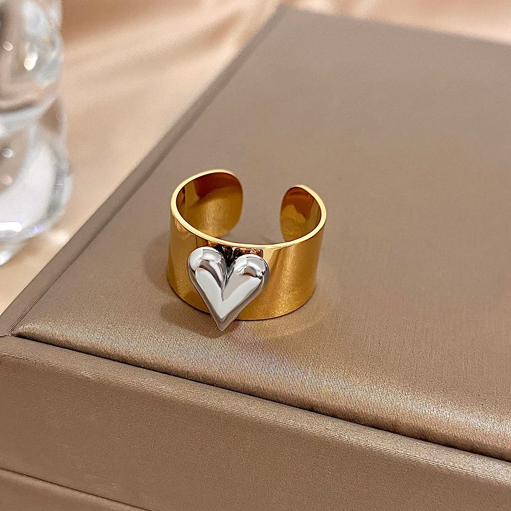 Bague Coeur Originale doré