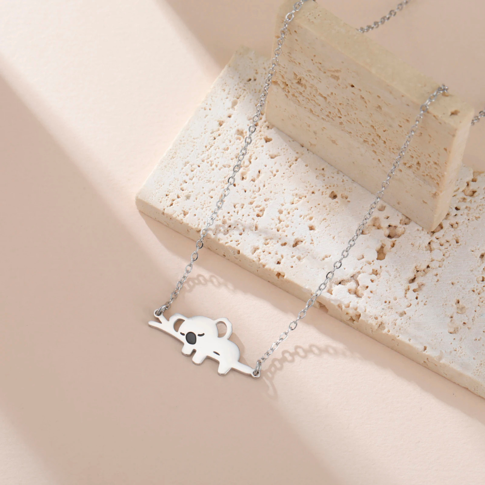 Collier Koala argent