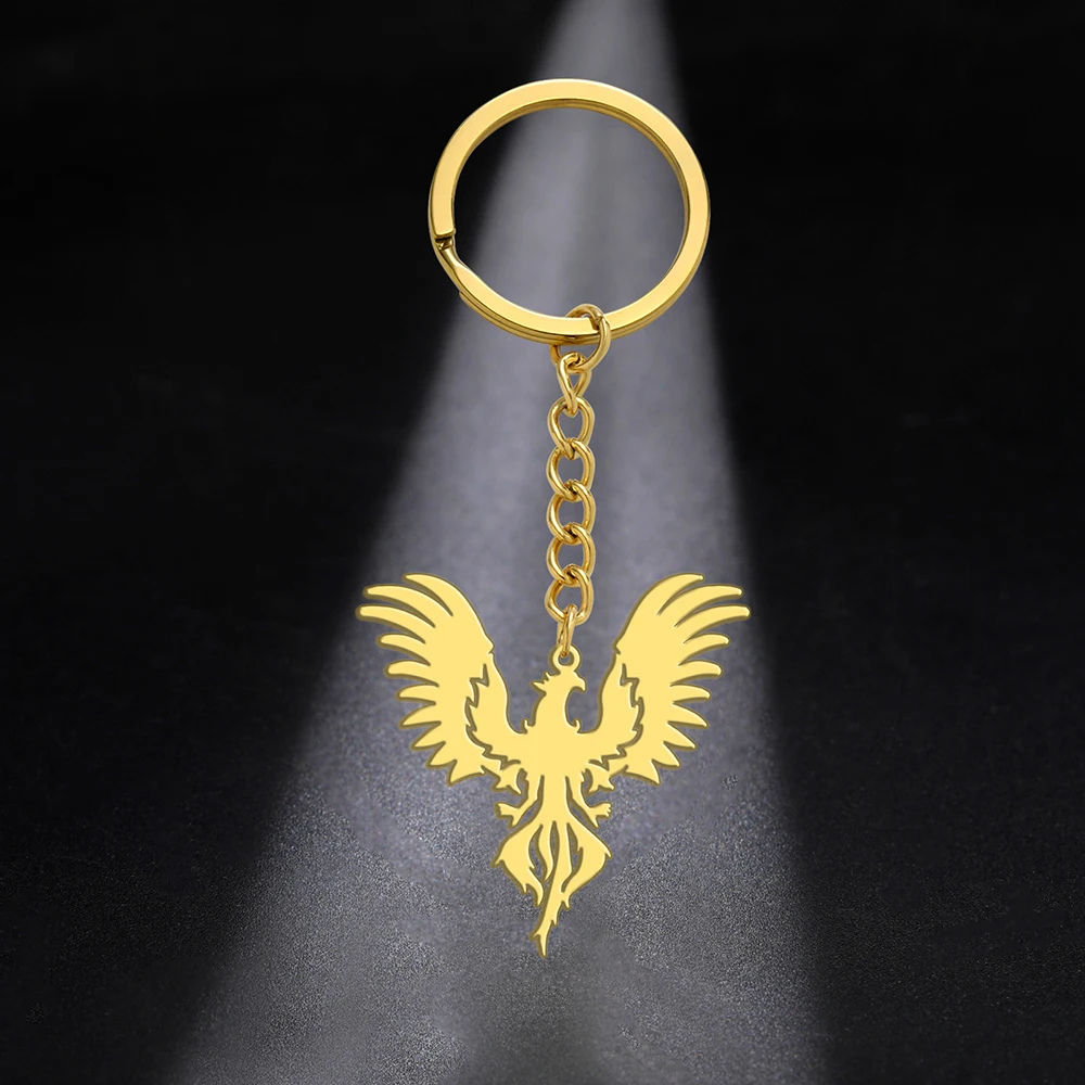 Porte Clé Phoenix or