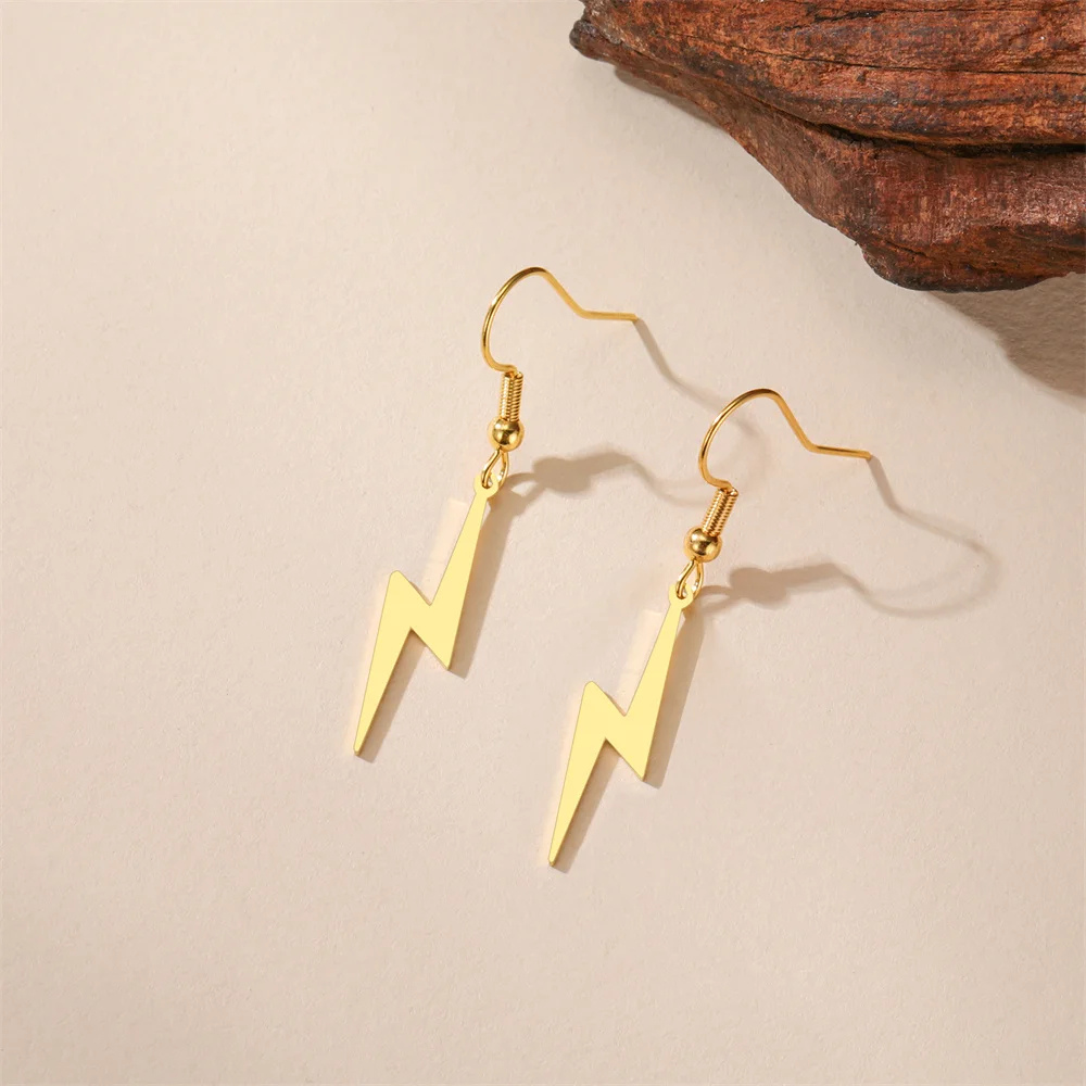 Boucles d'Oreilles Éclair