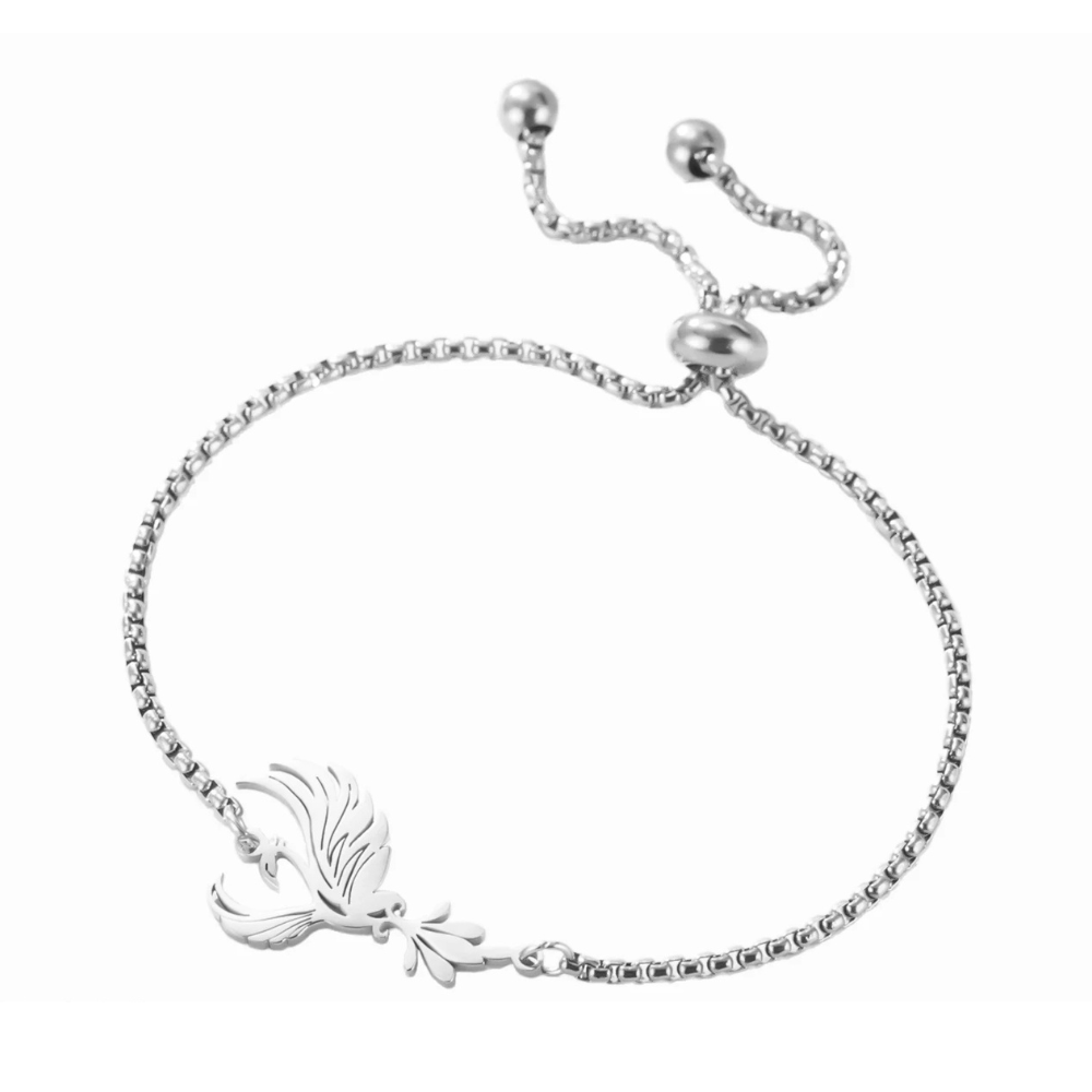 Bracelet Phoenix Volant argent