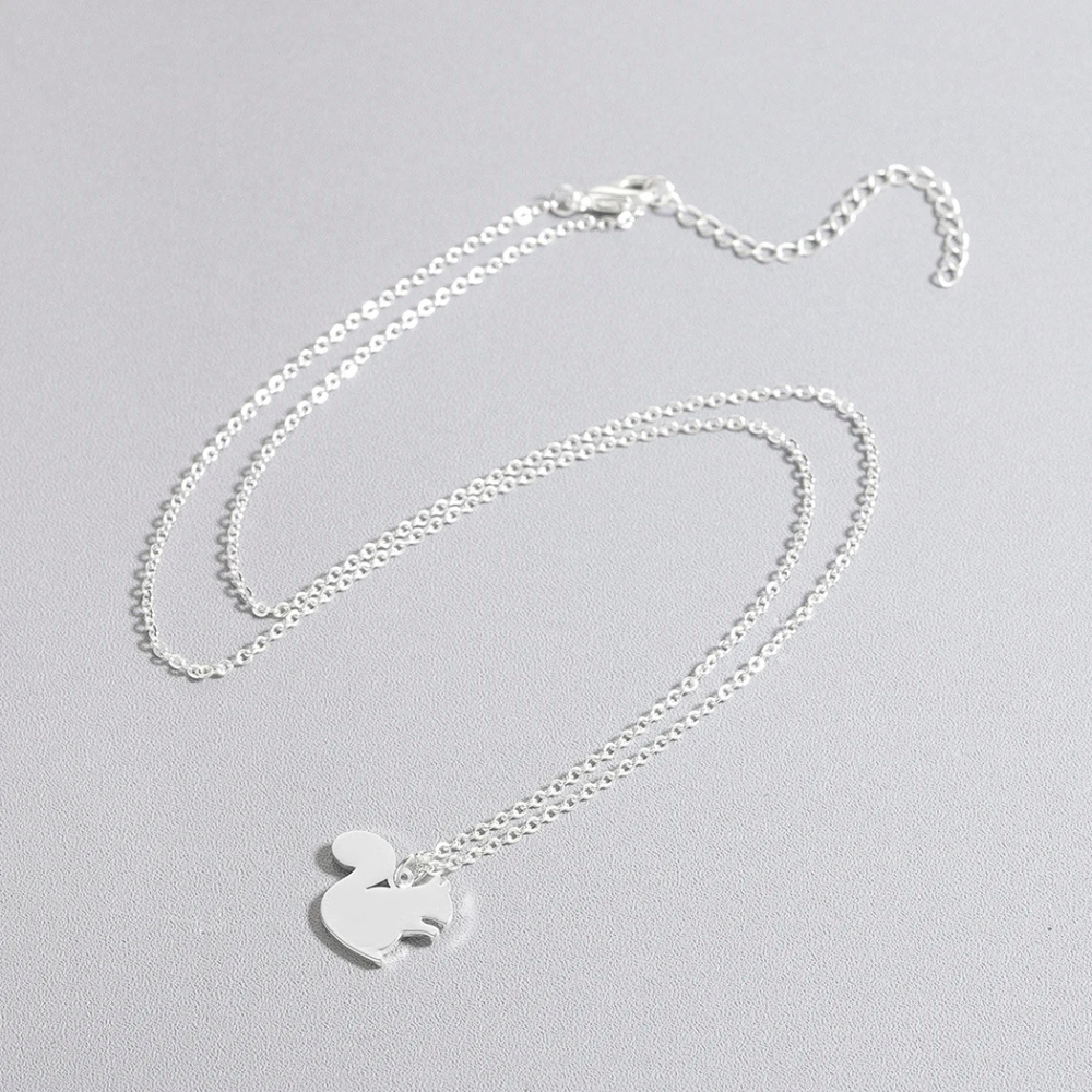 Collier Écureuil argent