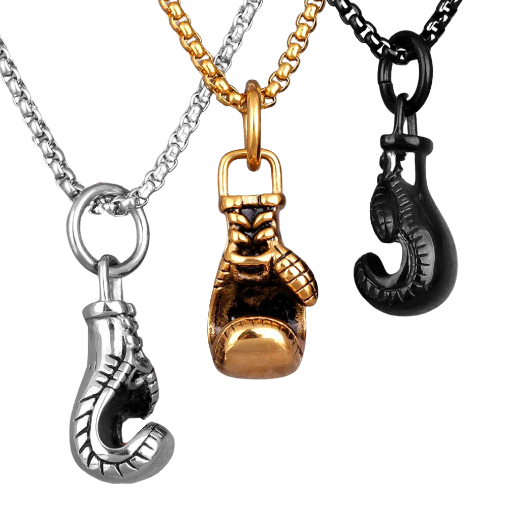 Collier Pendentif Gant de Boxe