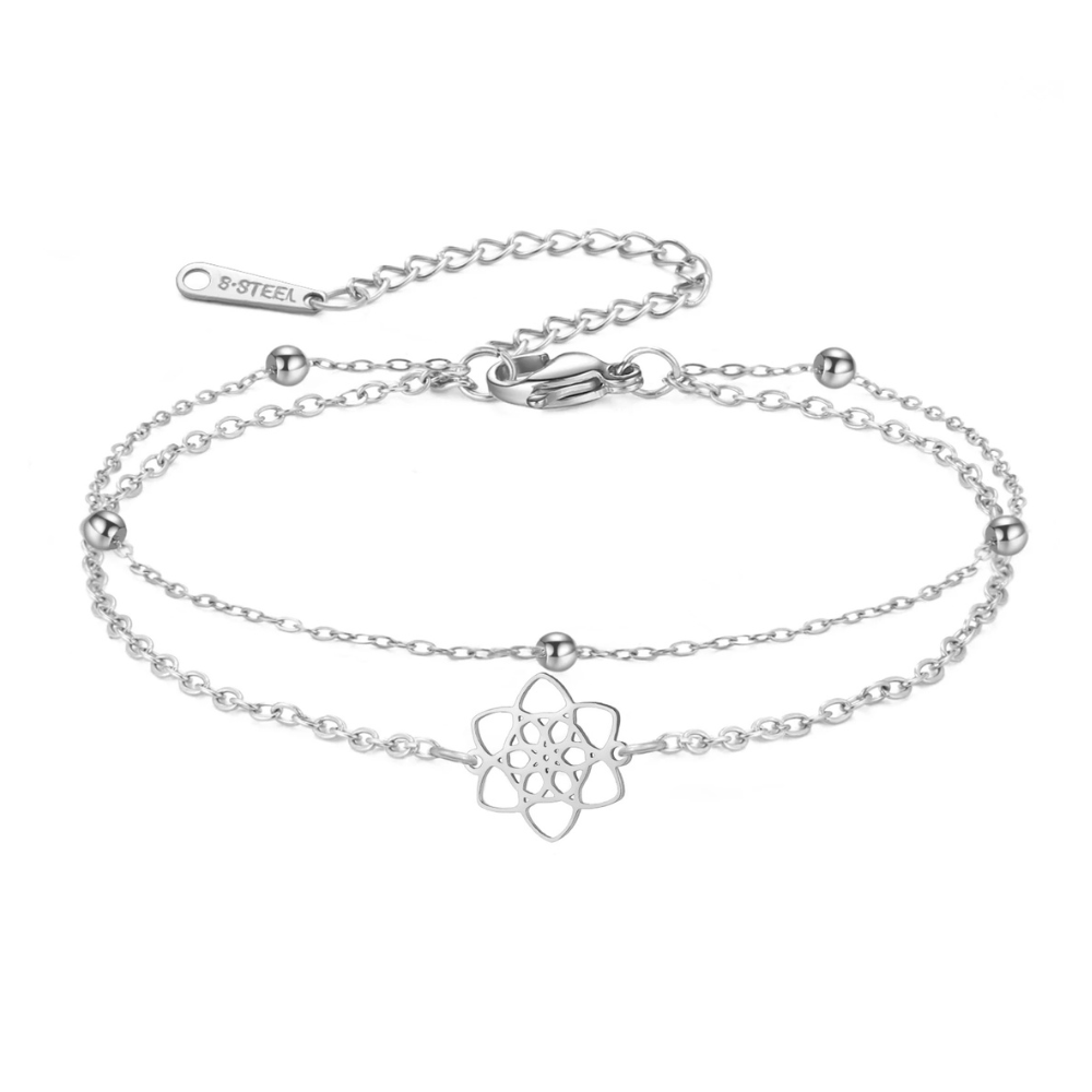 Bracelet Fleur Camelia femme