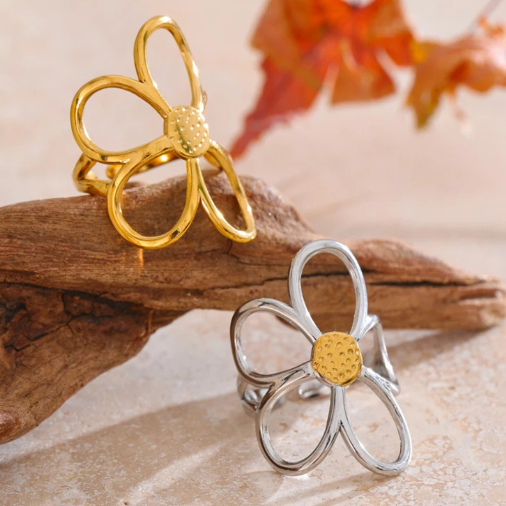 Bague Marguerite pas cher