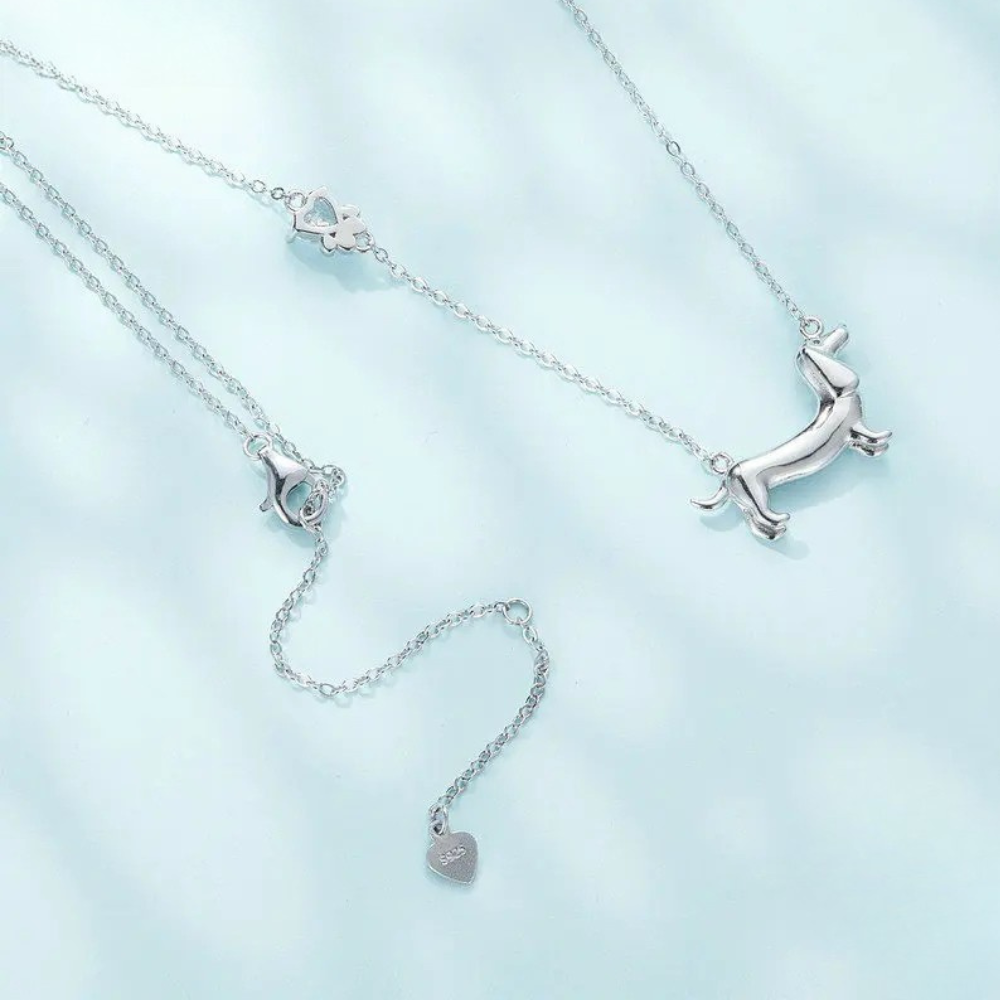Collier Teckel Femme chaine