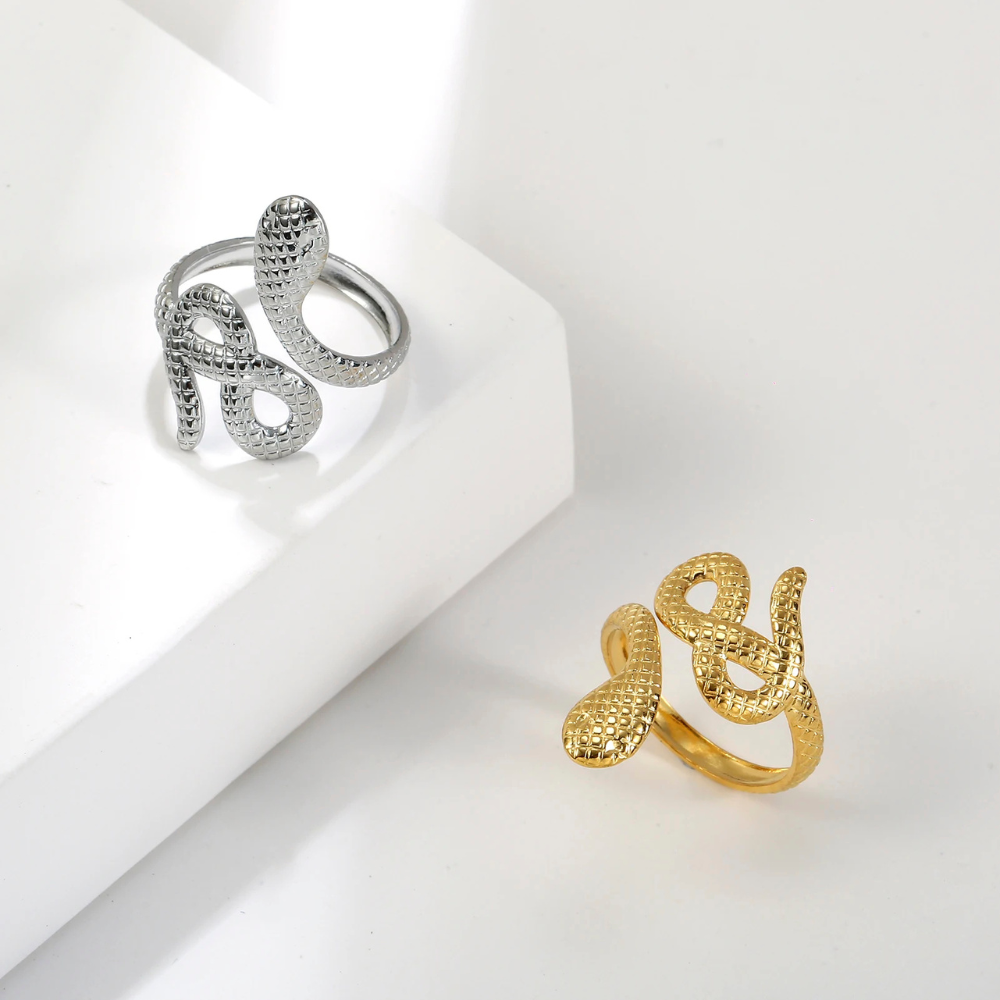 Bague Serpent Signe Infini femme