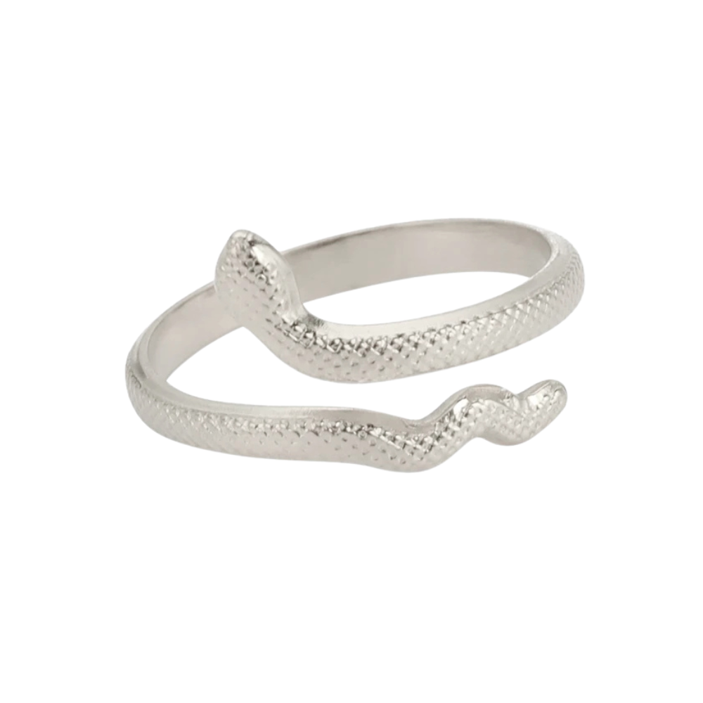 Bague Serpent Vague argent