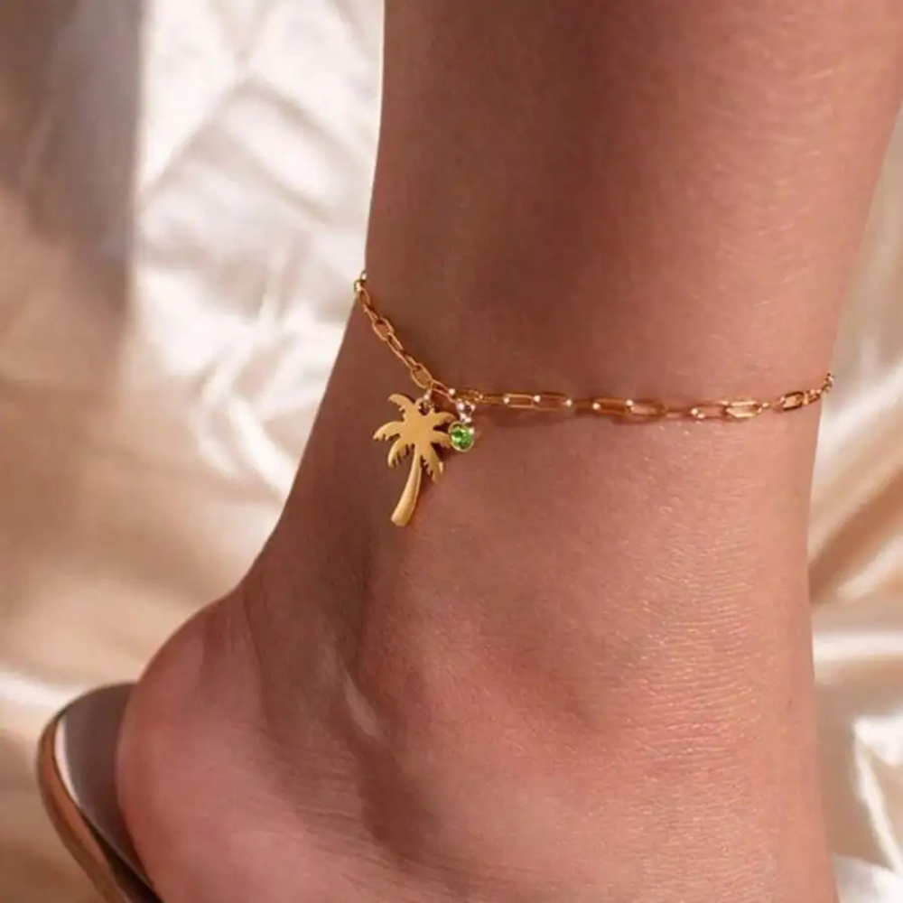 Bracelet de Cheville Palmier