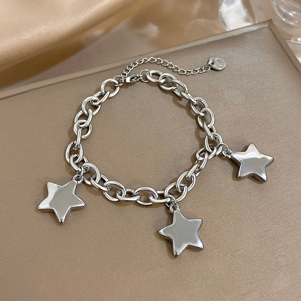 Bracelet Trois Étoiles argent