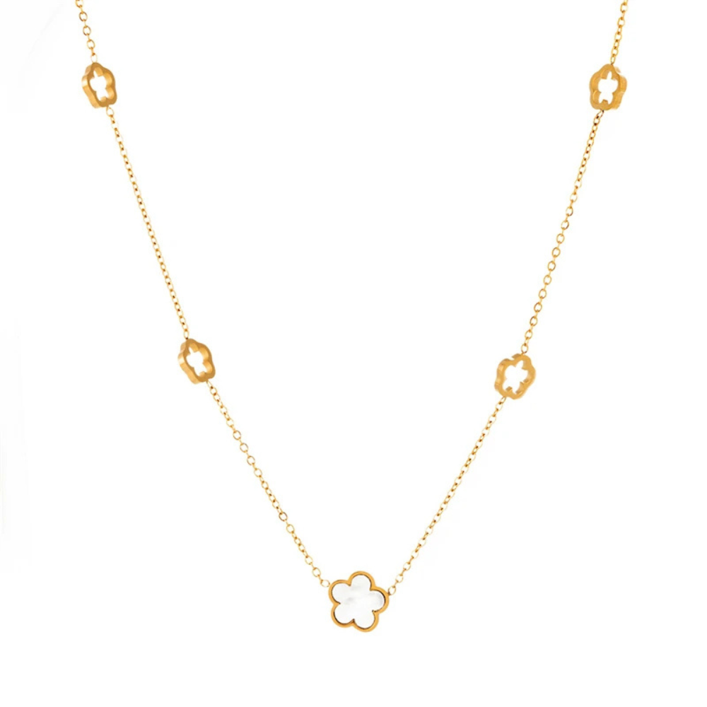 Collier Multiple Fleurs