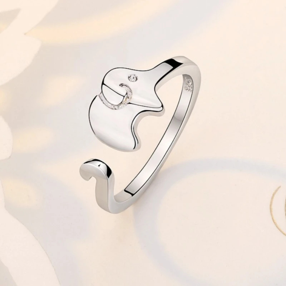 Bague Éléphant Argent fille