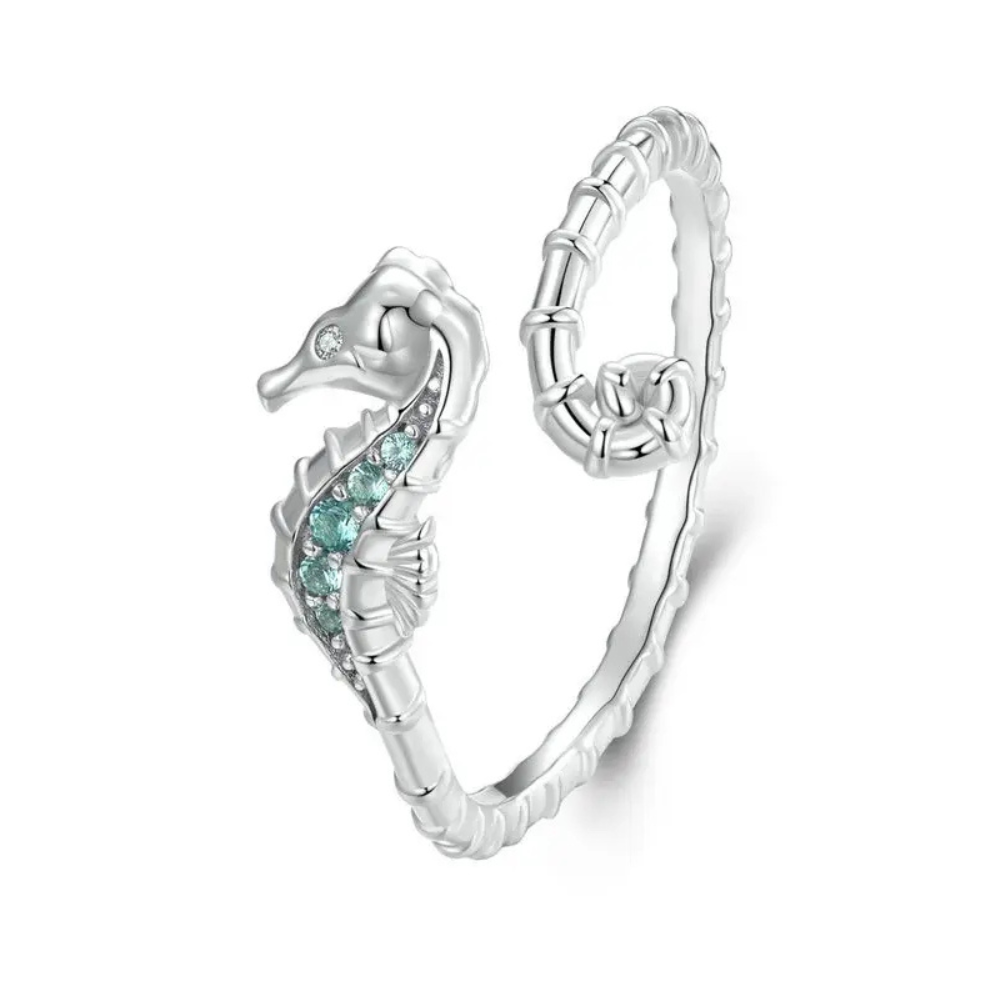 Bague Hippocampe Argent