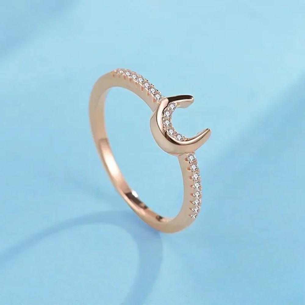 Bague Fer à Cheval Rose femme