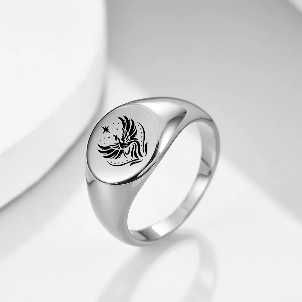 Chevalière Phœnix femme