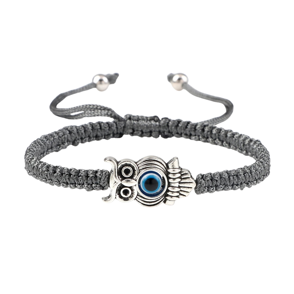 Bracelet Chouette gris