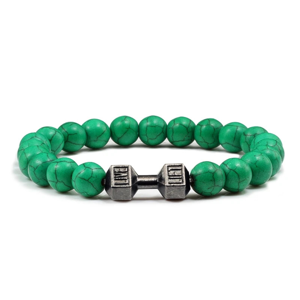 Bracelet Perles vert