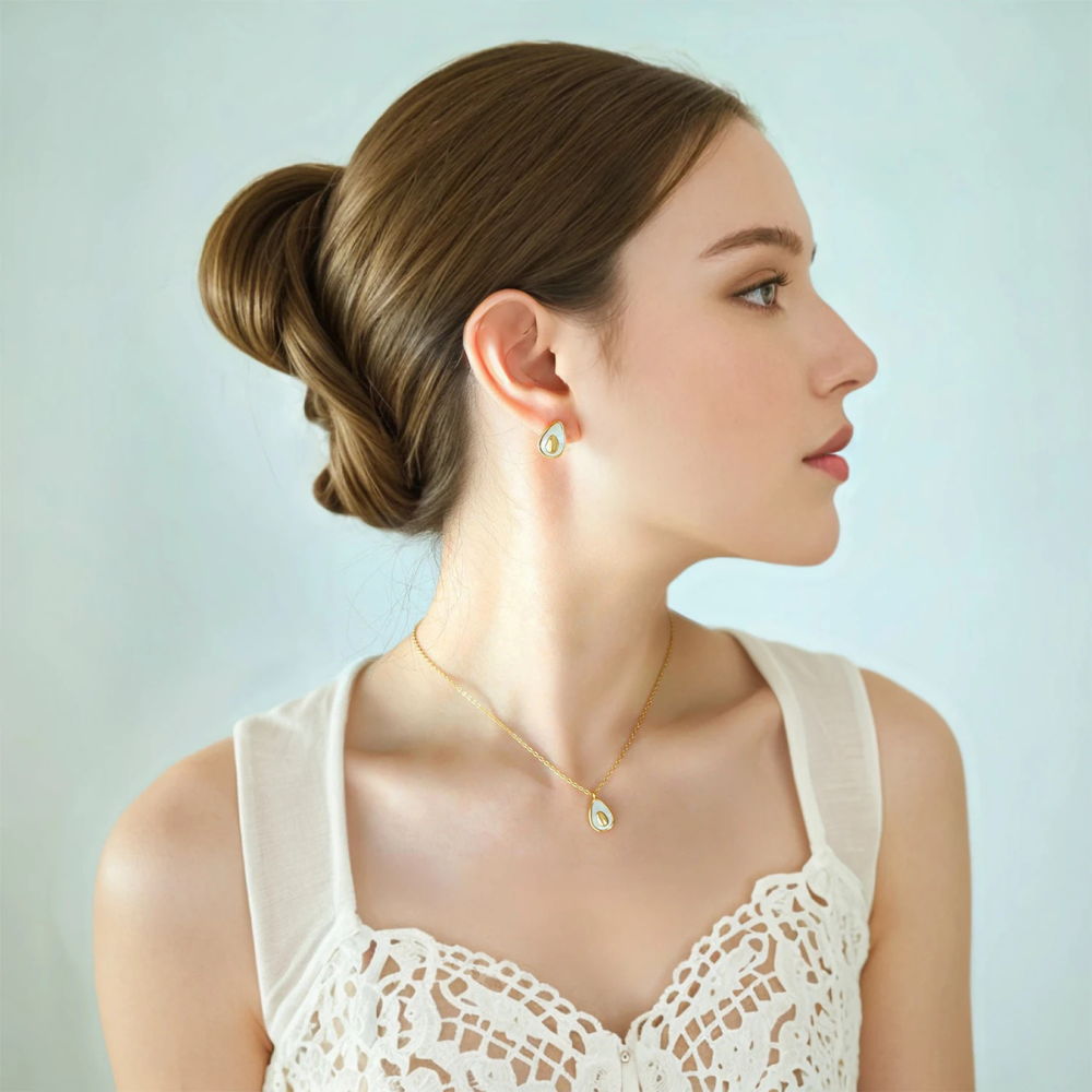 Boucles d'Oreilles Oeuf femme