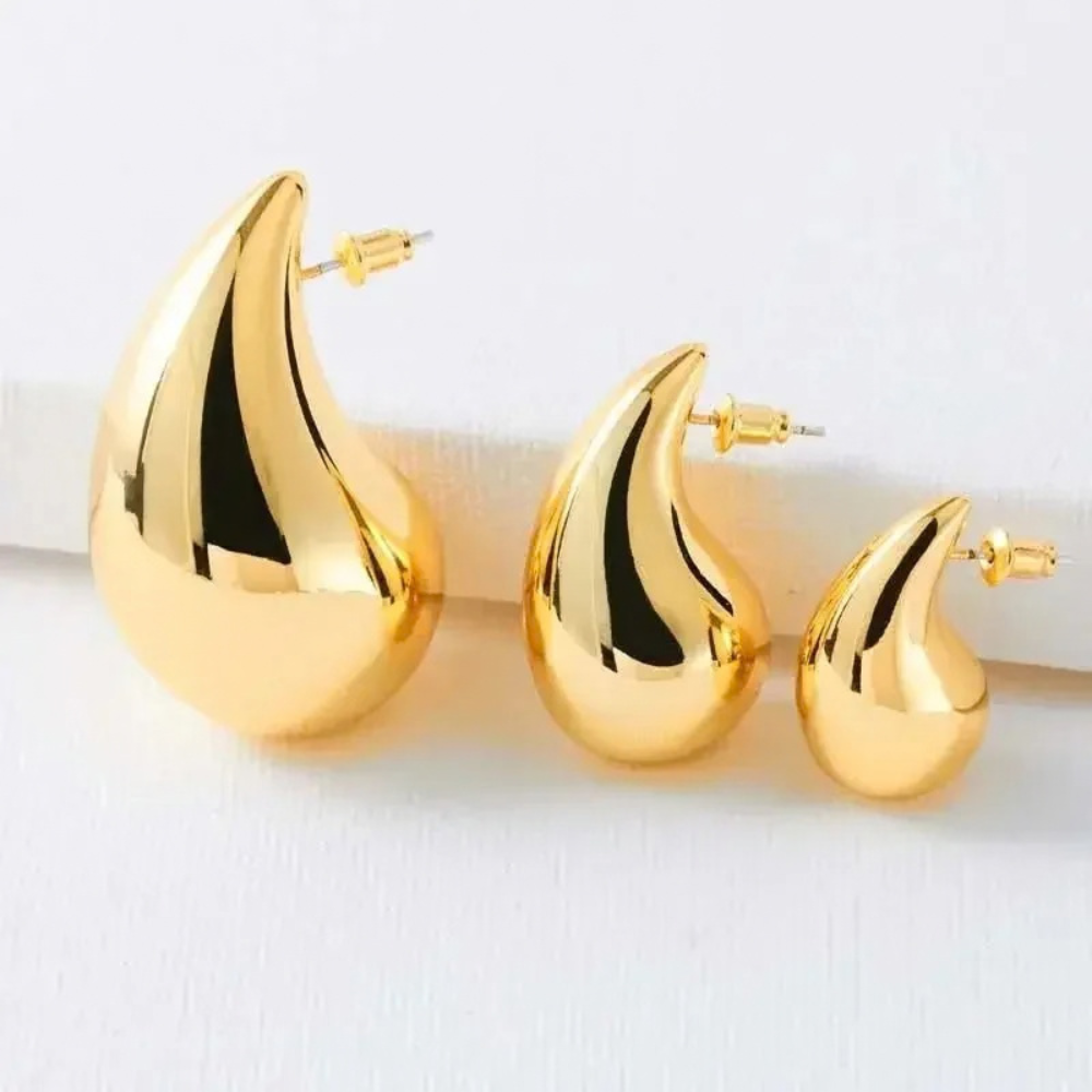 Boucles Goutte or