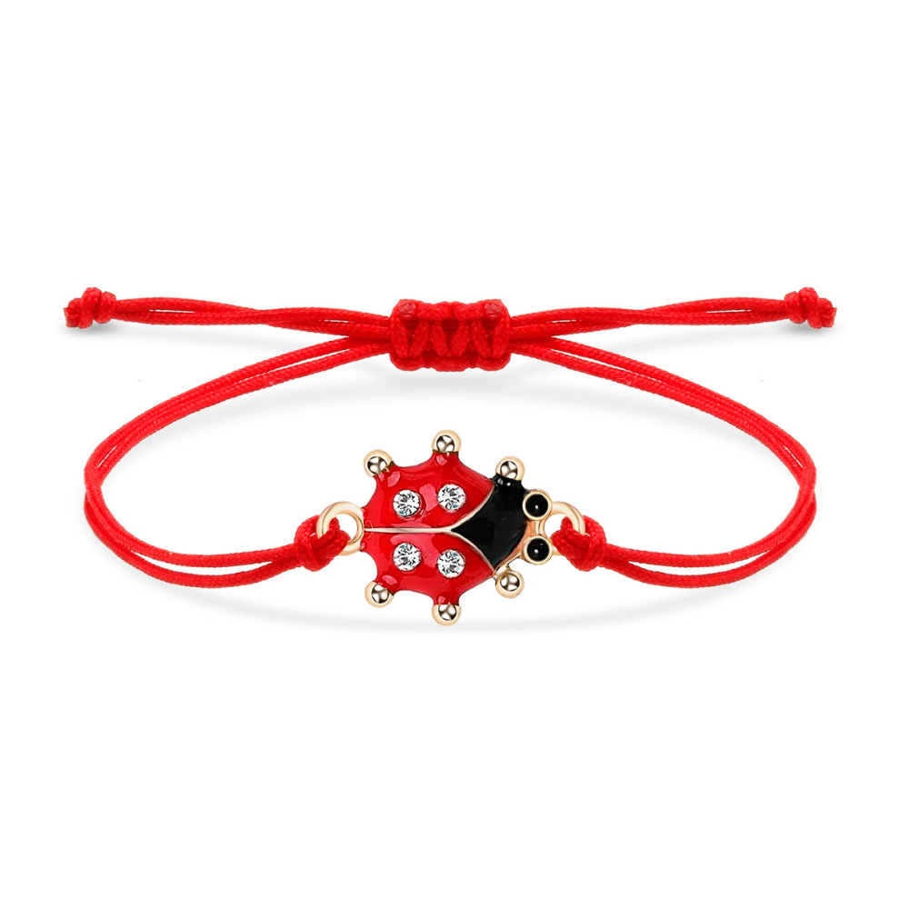 Bracelet Coccinelle Cordon rouge